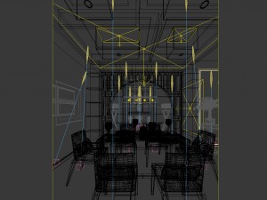 family - kitchen - restaurant 211 3D 模型