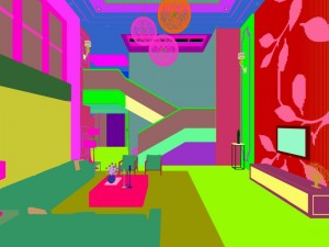 family - kitchen - restaurant 212 3D 模型