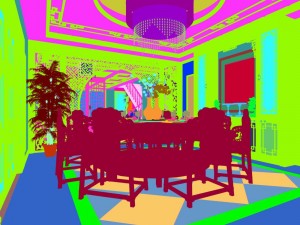 family - kitchen - restaurant 213 Modèle 3D
