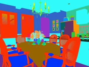 family - kitchen - restaurant 215 3D Model
