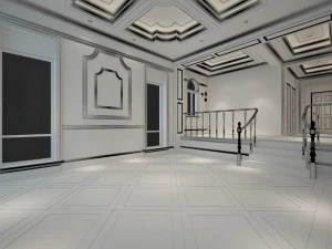 family - kitchen - restaurant 223 3D Model