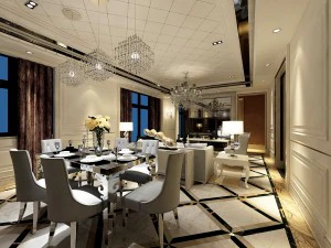 Familie - K&uuml;che - Restaurant 227 3D Modell