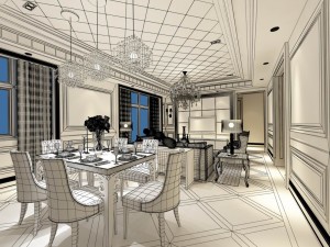 family - kitchen - restaurant 227 3D-Modell