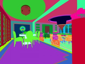family - kitchen - restaurant 230 3D Model