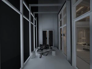 family - kitchen - restaurant 236 3D Model