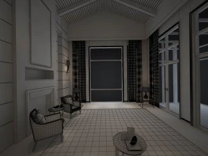 family - kitchen - restaurant 236 3D Model
