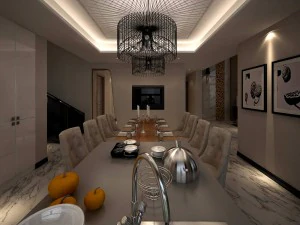 family - kitchen - restaurant 236 3D Model
