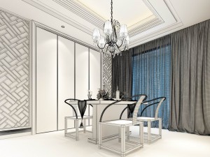 family - kitchen - restaurant 238 3D Model