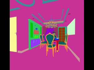 family - kitchen - restaurant 239 Modelo 3D