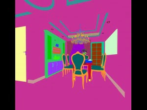 family - kitchen - restaurant 239 3D Model