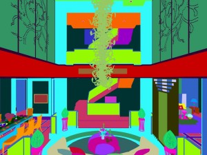 family - kitchen - restaurant 243 3D Модель