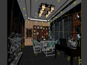 family - kitchen - restaurant 246 3D Model