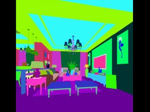family - kitchen - restaurant 248 3D Model