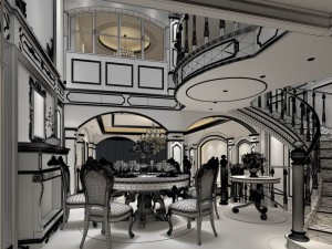 family - kitchen - restaurant 250 3D मॉडल