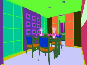 family - kitchen - restaurant 256 3D Model