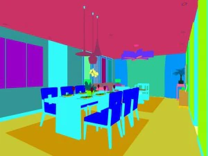 family - kitchen - restaurant 257 3D Model