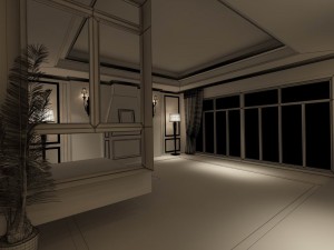family - kitchen - restaurant 264 3D Model