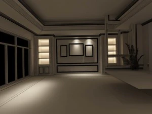 family - kitchen - restaurant 264 3D Model