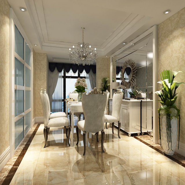 family - kitchen - restaurant 267 3D-Modell .c4d .max .obj .3ds .fbx .stl .blend 