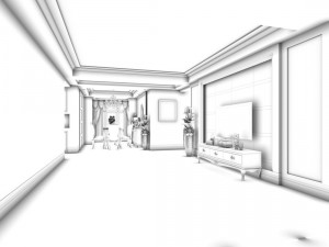 family - kitchen - restaurant 267 3D-Modell