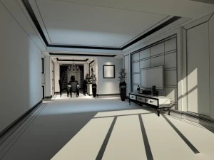 family - kitchen - restaurant 267 3D Model