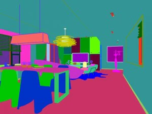 family - kitchen - restaurant 268 3D Model