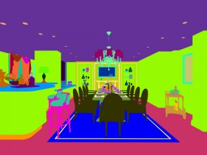 family - kitchen - restaurant 269 Modello 3D