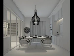 family - kitchen - restaurant 276 3D Model