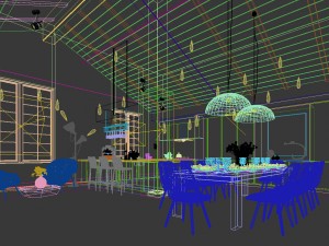 family - kitchen - restaurant 277 3D-Modell