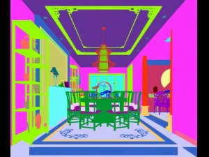 family - kitchen - restaurant 278 3D Model