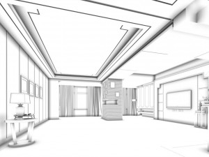 family - kitchen - restaurant 281 3D Modell