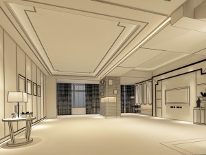 family - kitchen - restaurant 281 3D Modell