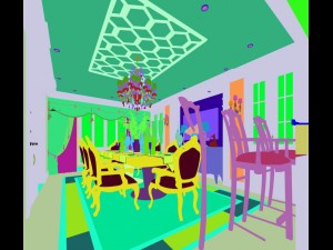 family - kitchen - restaurant 282 3D Model