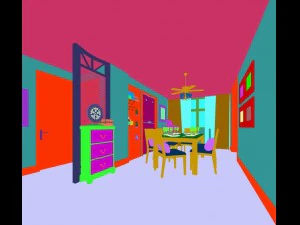 family - kitchen - restaurant 283 3D Model