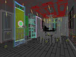 family - kitchen - restaurant 283 3D Model