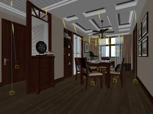 family - kitchen - restaurant 283 3D Model