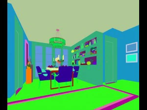 family - kitchen - restaurant 286 3D Model