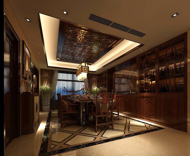 family - kitchen - restaurant 287 Modello 3D .c4d .max .obj .3ds .fbx .stl .blend 