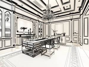 family - kitchen - restaurant 294 3D Model