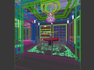 family - kitchen - restaurant 294 3D Model