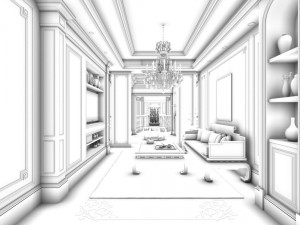 family - kitchen - restaurant 294 3D Model