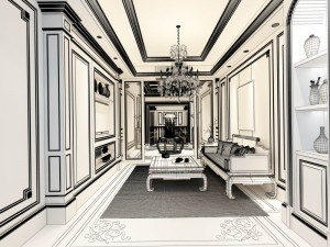 family - kitchen - restaurant 294 3D Model