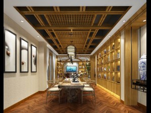 family - kitchen - restaurant 295 Modello 3D