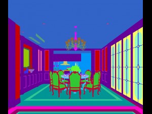 family - kitchen - restaurant 296 3D Model