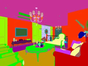 family - kitchen - restaurant 297 3D Model