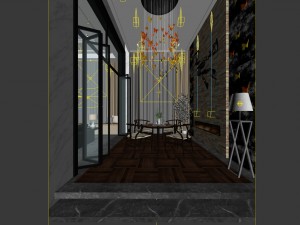 family - kitchen - restaurant 298 3D Model