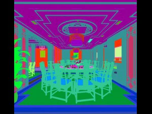 family - kitchen - restaurant 299 3D Model
