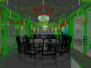 family - kitchen - restaurant 299 3D Model