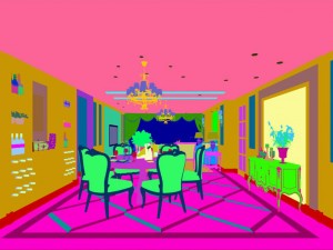 family - kitchen - restaurant 300 3D Model