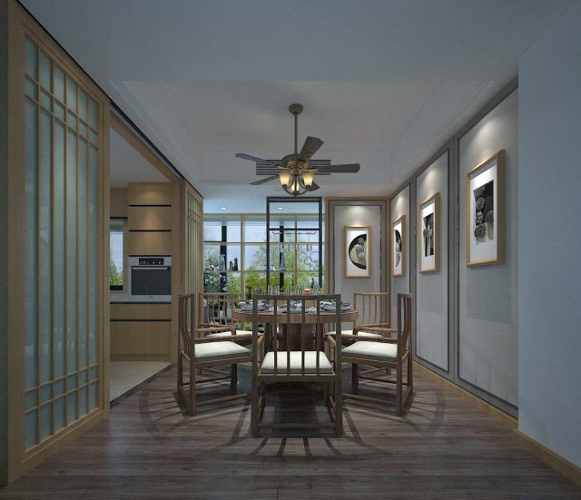family - kitchen - restaurant 304 3D 模型 .c4d .max .obj .3ds .fbx .stl .blend 